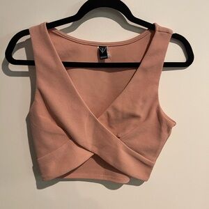 Women's Pink Crop Top